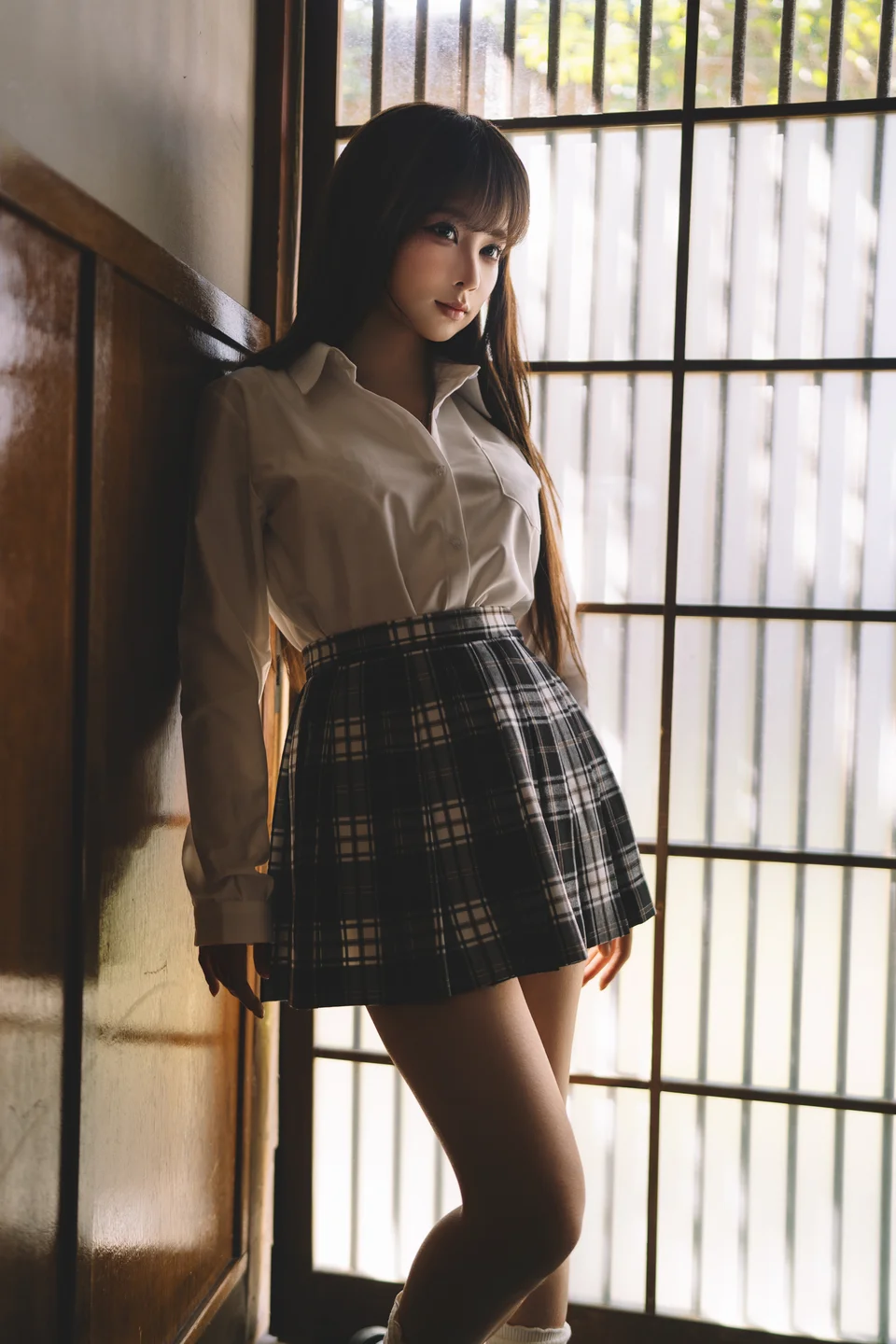 蠢沫沫 – JK [32P-371MB] tg@simisebaisi 【丝足阁】003.webp